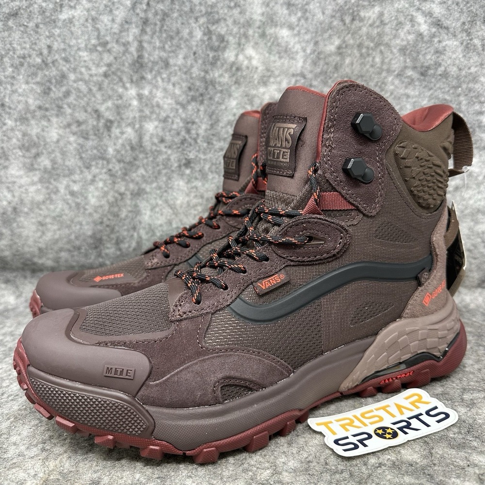 Vans Crestline MTE Gore-Tex Shoes Mens Size 9.5 Bitter Chocolate Brown GTX